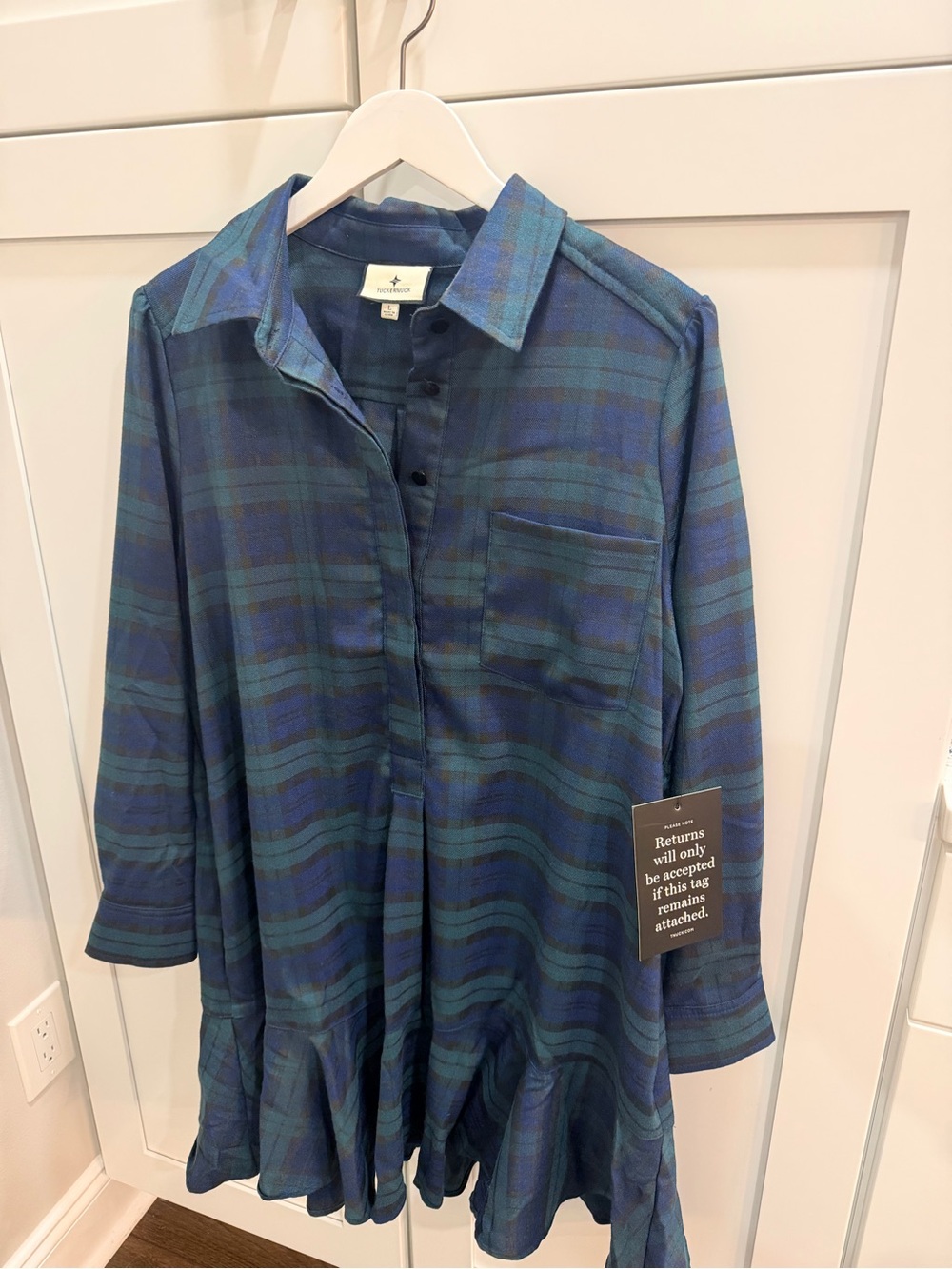 Tuckernuck Women’s Blackwatch Callahan Shirt Dress